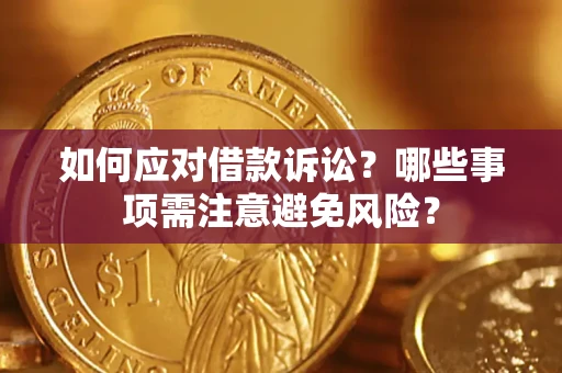 武汉如何应对借款诉讼？哪些事项需注意避免风险？