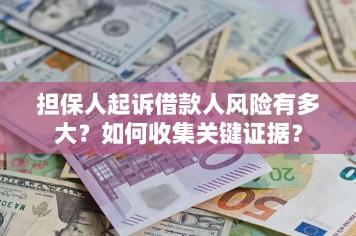武汉担保人起诉借款人风险有多大？如何收集关键证据？