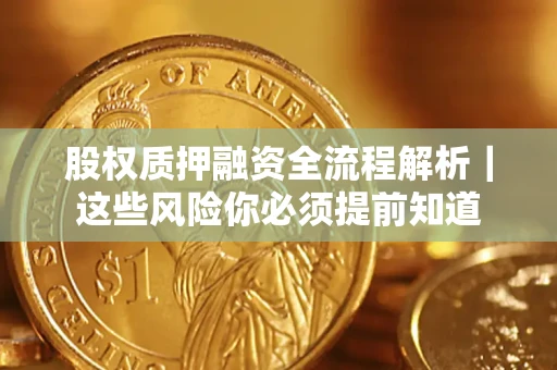 武汉股权质押融资全流程解析｜这些风险你必须提前知道