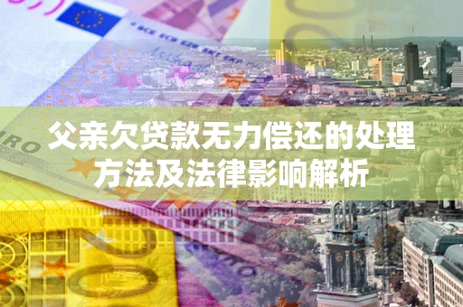 武汉父亲欠贷款无力偿还的处理方法及法律影响解析