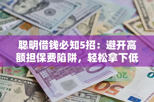 武汉聪明借钱必知5招：避开高额担保费陷阱，轻松拿下低息贷款