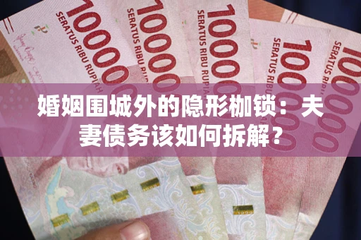 武汉婚姻围城外的隐形枷锁：夫妻债务该如何拆解？