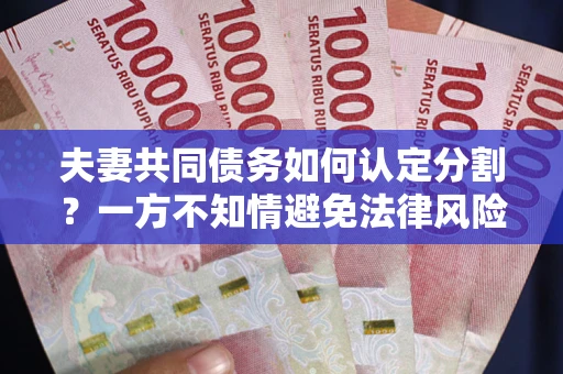 武汉夫妻共同债务如何认定分割？一方不知情避免法律风险必看！